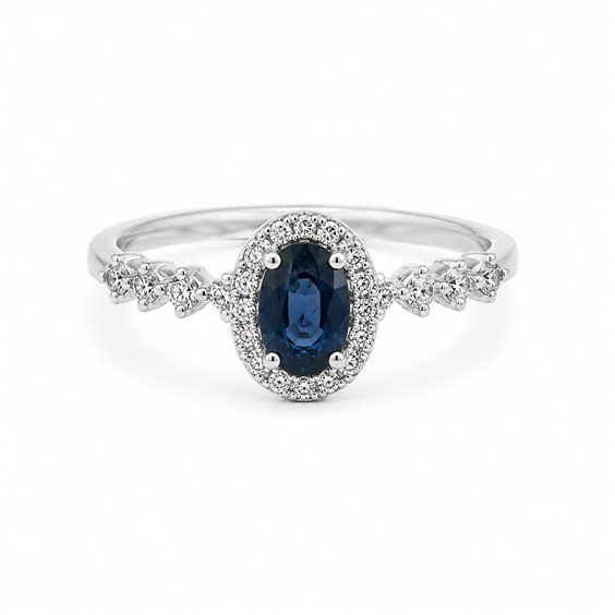 Ring Recarlo Woman in Gold Zaffiro 0.73 Ct XE 169/BZF1 - XE 169/BZF1